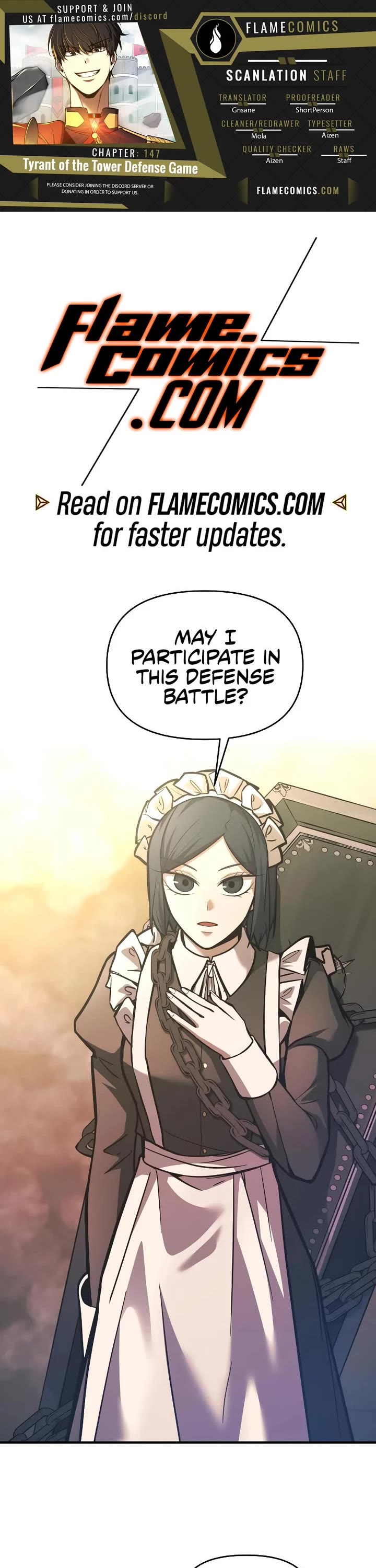 I Became the Tyrant of a Defense Game Chapter 147 page 1 - Chapter 147