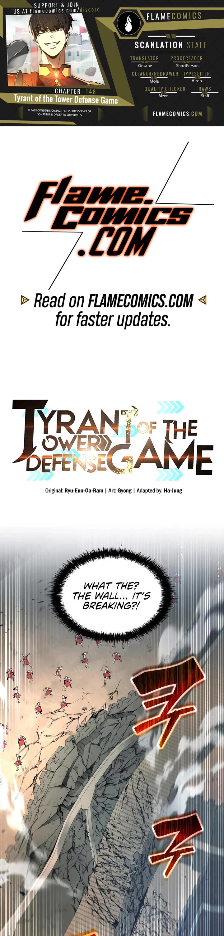 I Became the Tyrant of a Defense Game Chapter 148 page 1 - Chapter 148