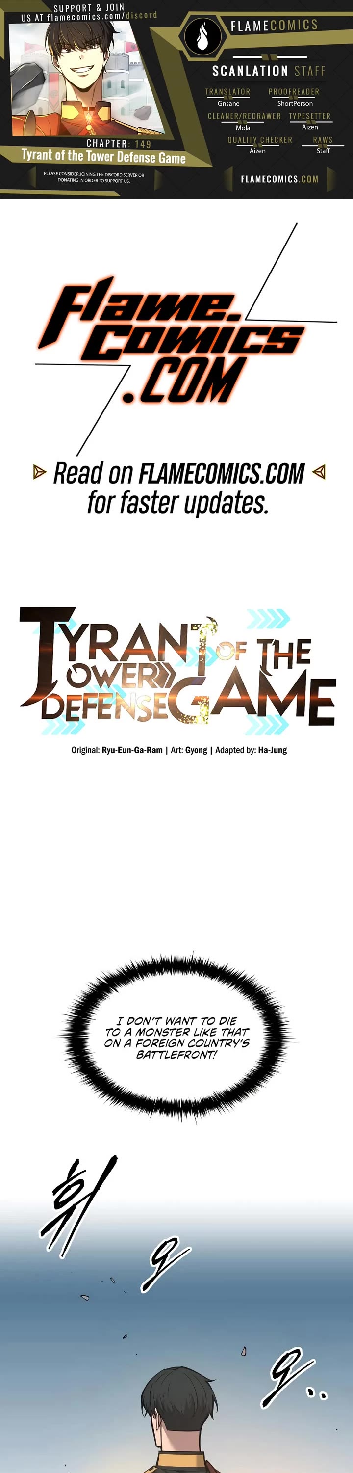 I Became the Tyrant of a Defense Game Chapter 149 page 1 - Chapter 149