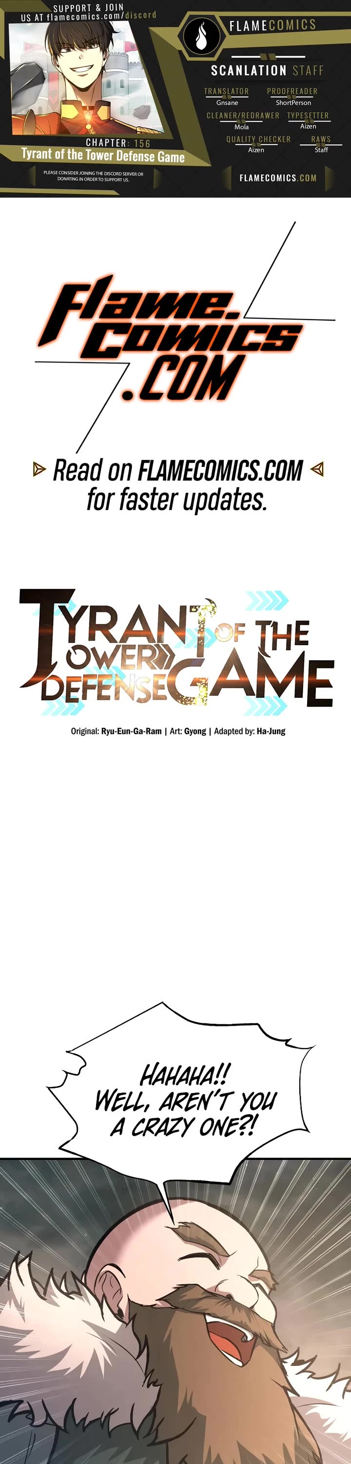 I Became the Tyrant of a Defense Game Chapter 156 page 1 - Chapter 156