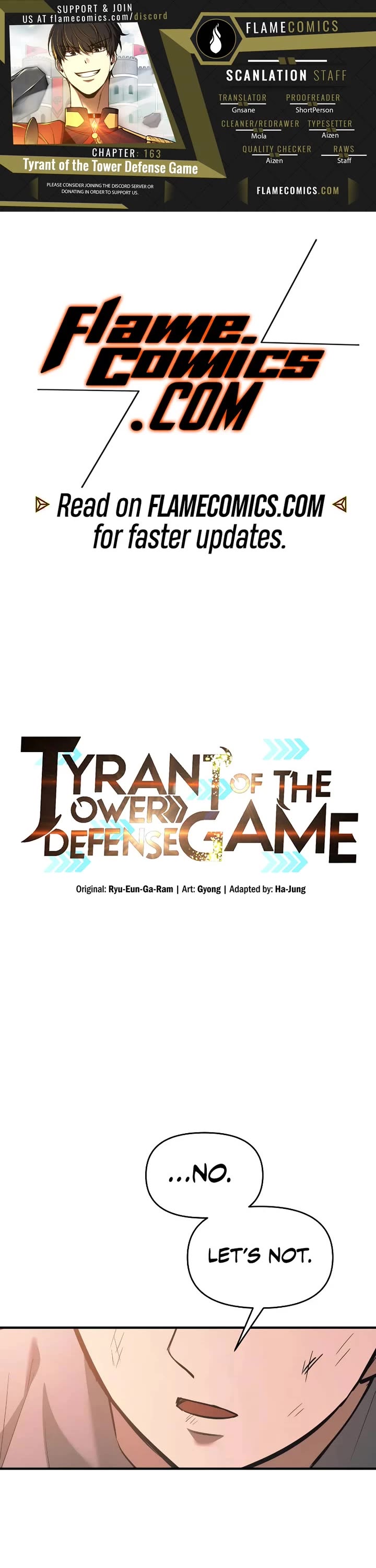 I Became the Tyrant of a Defense Game Chapter 163 page 1 - Chapter 163