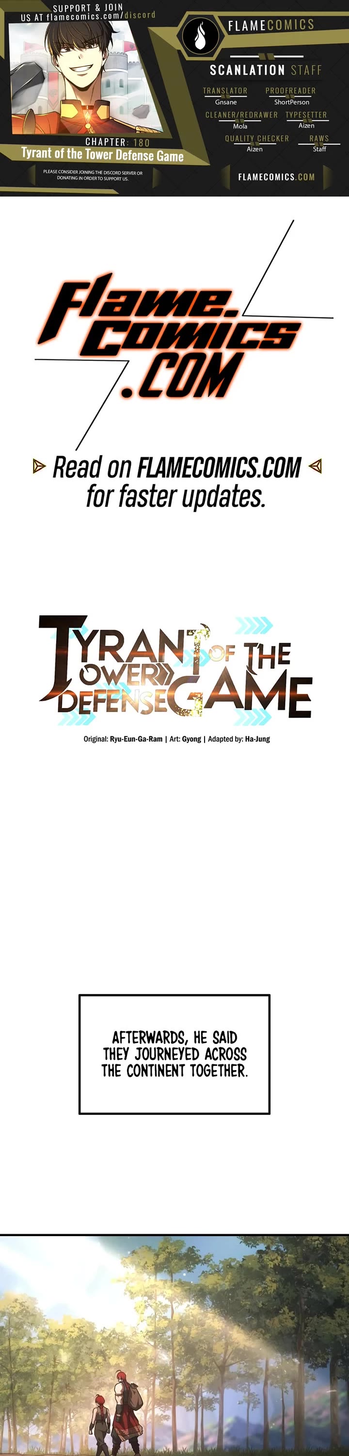 I Became the Tyrant of a Defense Game Chapter 180 page 1 - Chapter 180