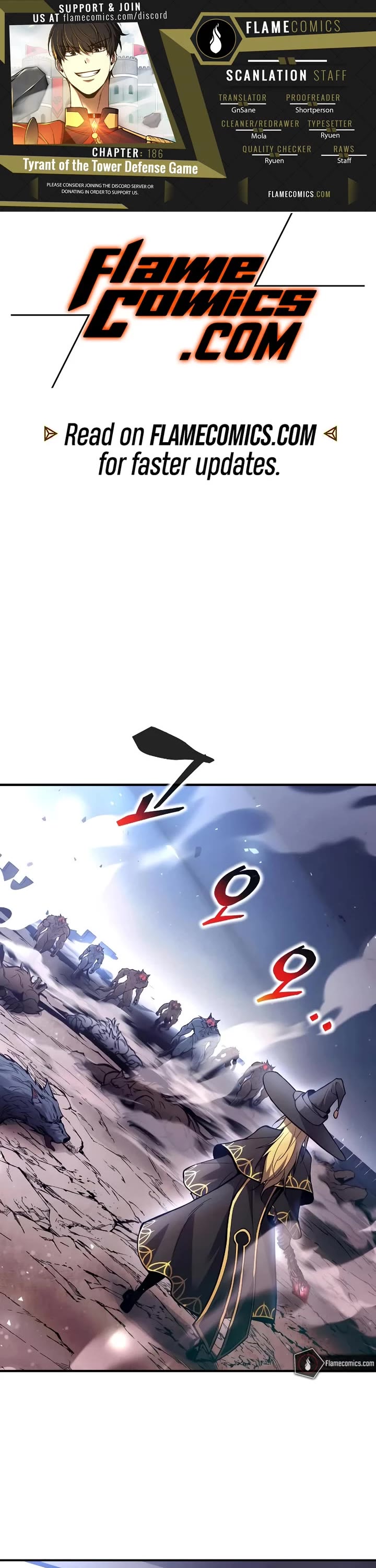 I Became the Tyrant of a Defense Game Chapter 186 page 1 - Chapter 186