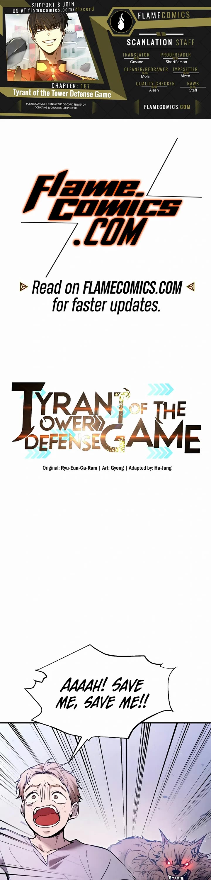 I Became the Tyrant of a Defense Game Chapter 187 page 1 - Chapter 187