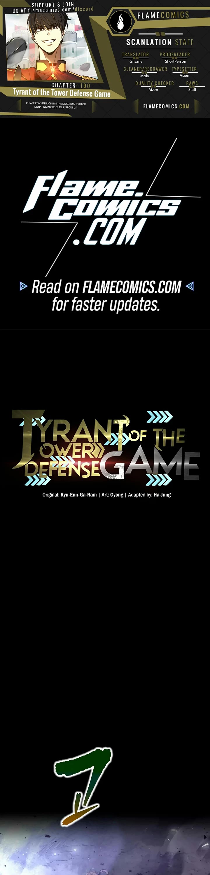 I Became the Tyrant of a Defense Game Chapter 190 page 1 - Chapter 190