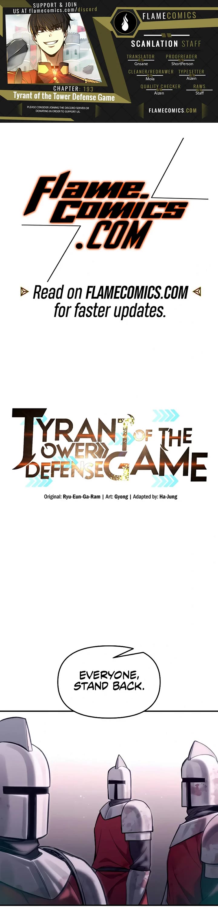I Became the Tyrant of a Defense Game Chapter 193 page 1 - Chapter 193