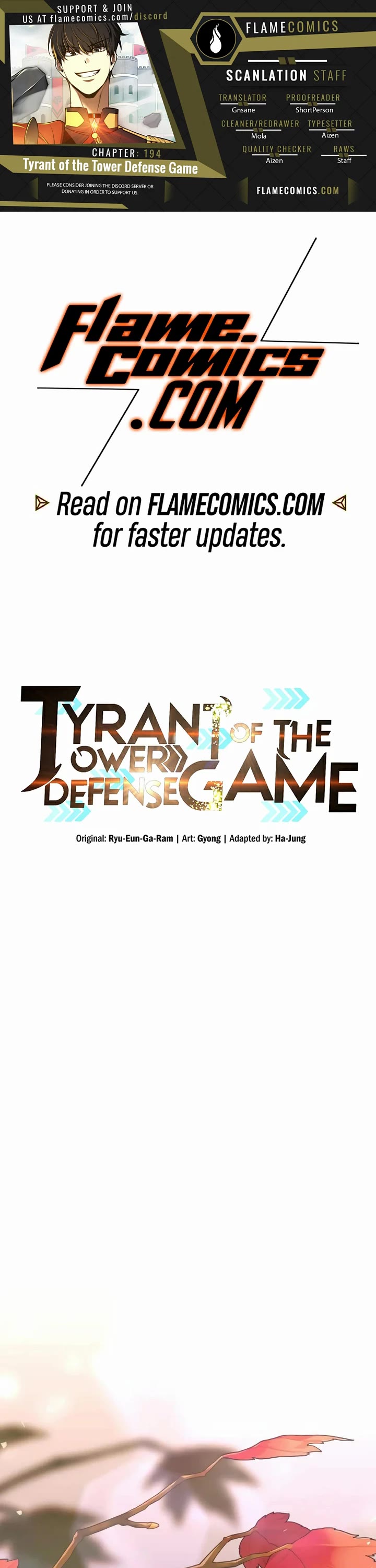 I Became the Tyrant of a Defense Game Chapter 194 page 1 - Chapter 194