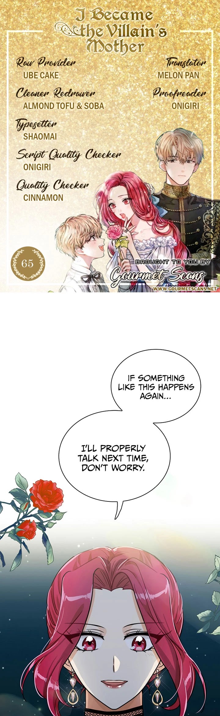I Became the Villain's Mother Chapter 65 page 1 - Chapter 65