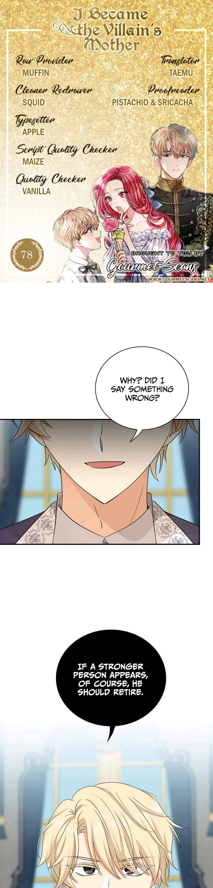 I Became the Villain's Mother Chapter 78 page 1 - Chapter 78