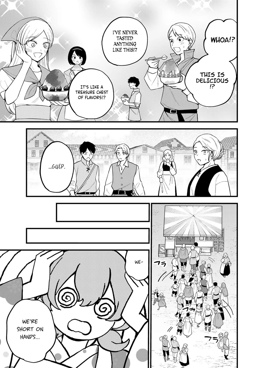 I Became the World's Strongest Witch: I Will Live Freely in a World Where Only I can Access the "Guide Site" Chapter 38 page 4 - Chapter 38: I Tried Serving Customers