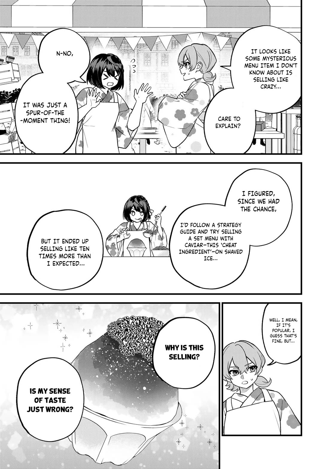 I Became the World's Strongest Witch: I Will Live Freely in a World Where Only I can Access the "Guide Site" Chapter 39 page 18 - Chapter 39: Let’s All Try Serving Customers Together