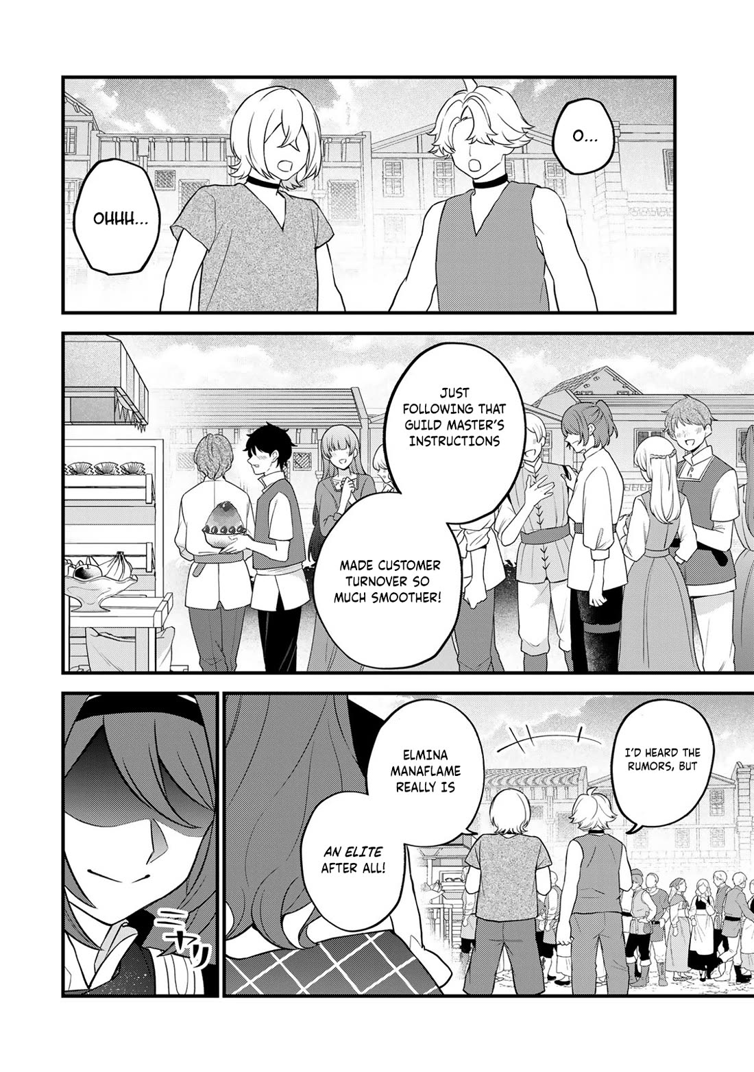 I Became the World's Strongest Witch: I Will Live Freely in a World Where Only I can Access the "Guide Site" Chapter 39 page 9 - Chapter 39: Let’s All Try Serving Customers Together