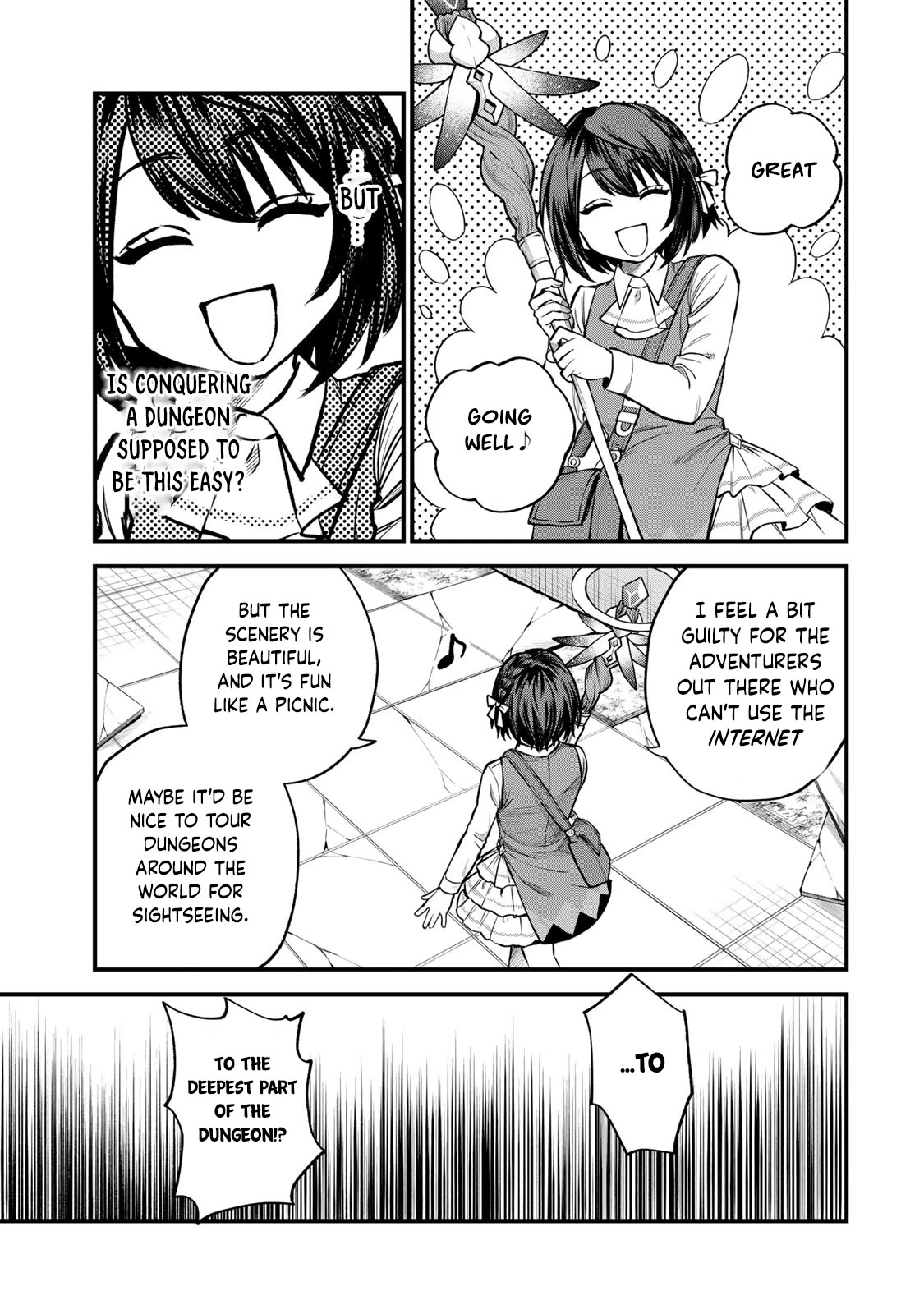 I Became the World's Strongest Witch: I Will Live Freely in a World Where Only I can Access the "Guide Site" Chapter 6 page 12 - Chapter 6