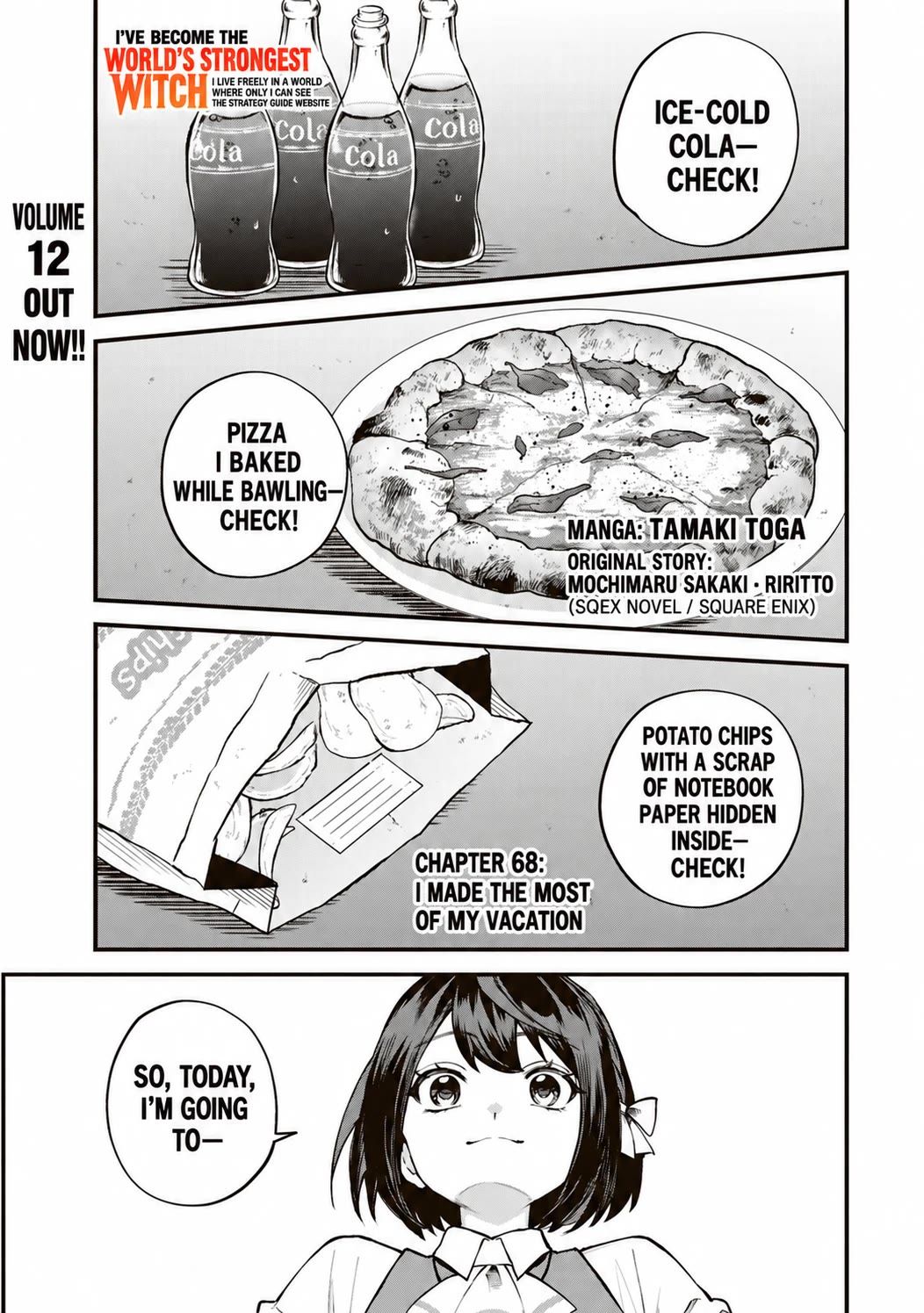 I Became the World's Strongest Witch: I Will Live Freely in a World Where Only I can Access the "Guide Site" Chapter 68 page 2 - Chapter 68