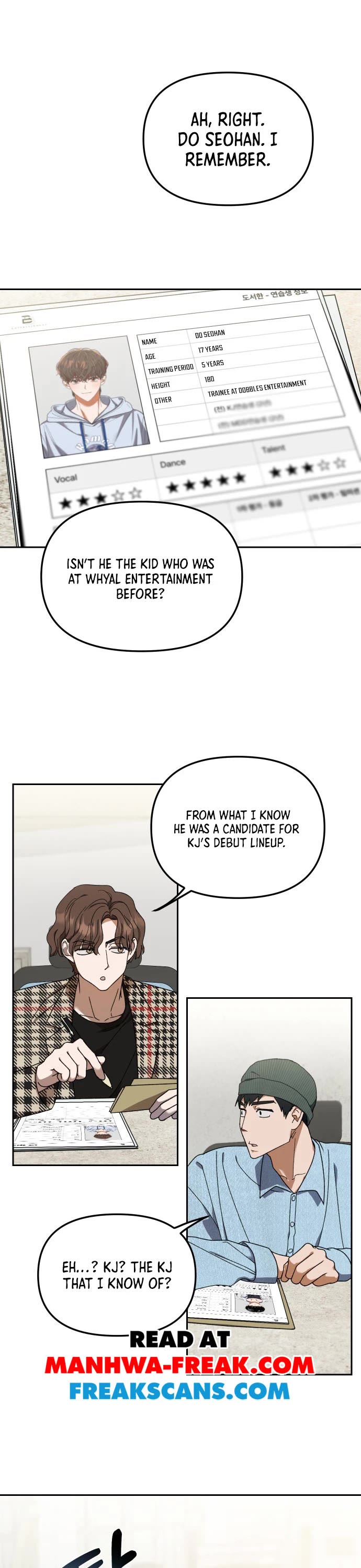 I Became the Youngest Member of Top Idol Chapter 3 page 1 - Chapter 3
