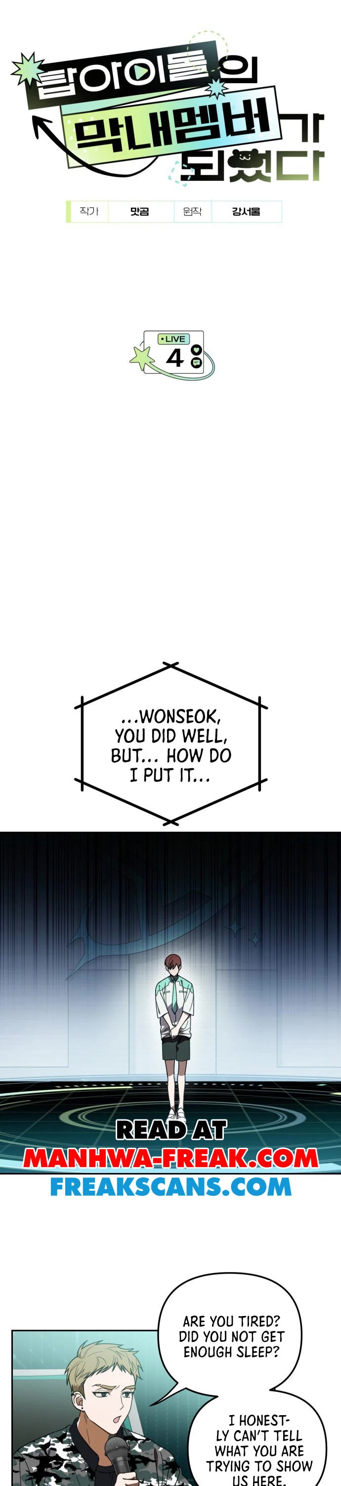 I Became the Youngest Member of Top Idol Chapter 4 page 1 - Chapter 4