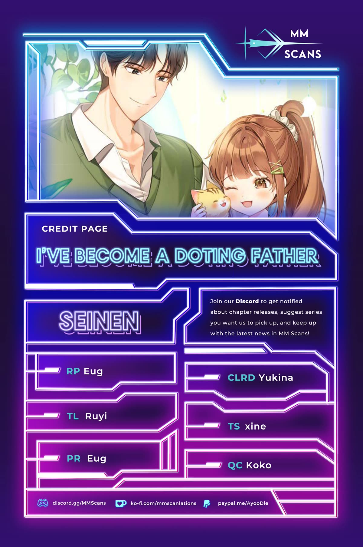 I Become a Fool When It Comes to My Daughter Chapter 123 page 1 - Chapter 123
