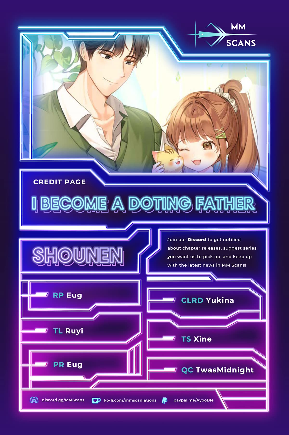 I Become a Fool When It Comes to My Daughter Chapter 124 page 1 - Chapter 124