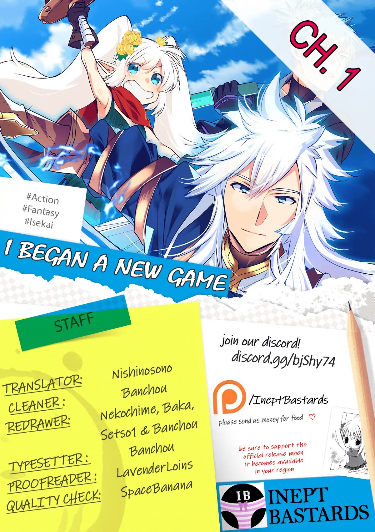 I Began A New Game Chapter 1 page 1 - Chapter 1