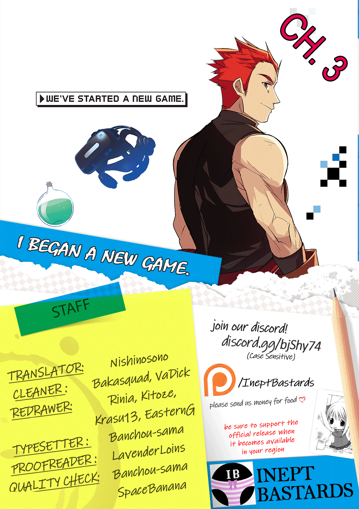 I Began A New Game Chapter 3 page 1 - Chapter 3