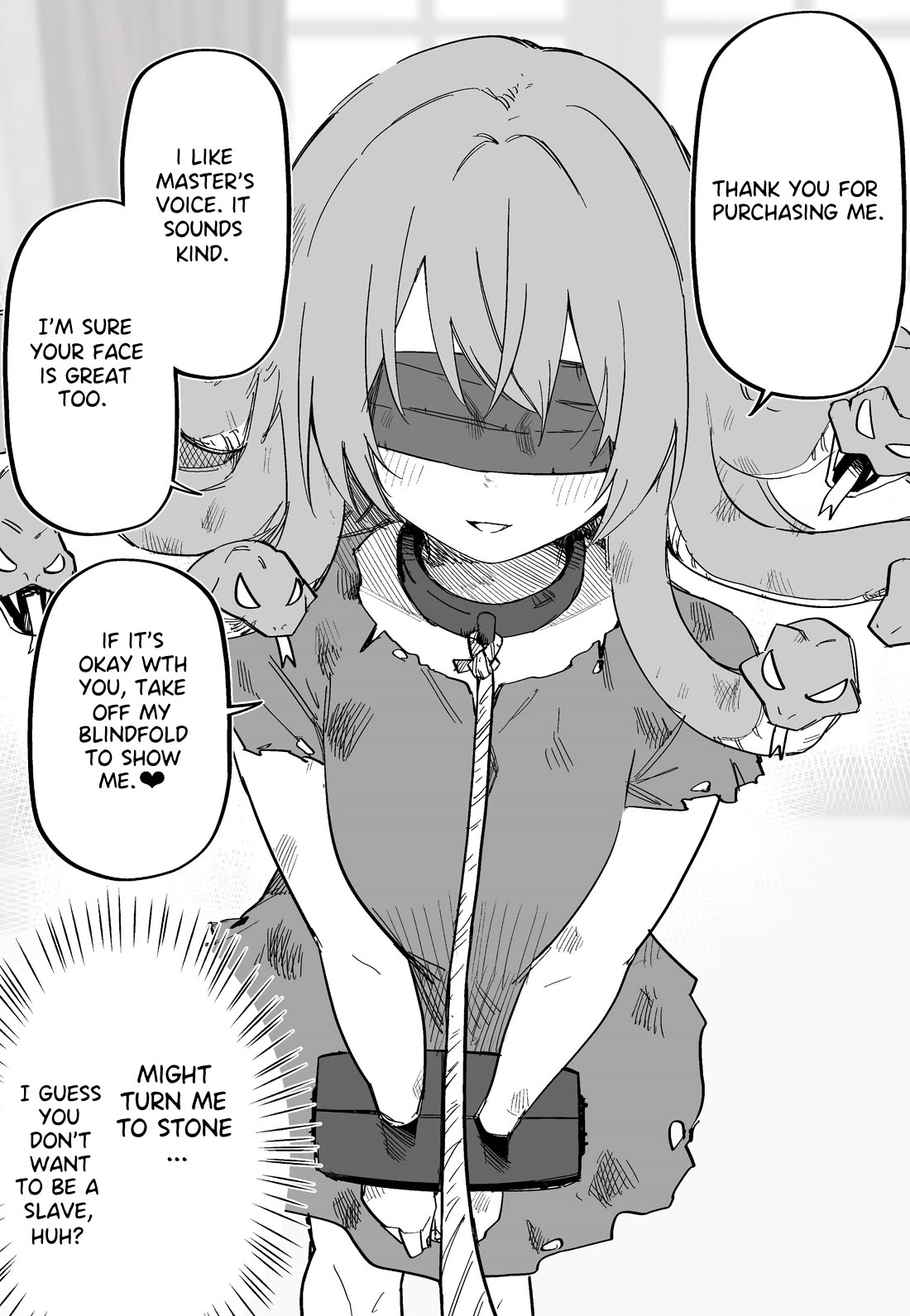I Bought a Medusa Slave Chapter 1 page 1 - Chapter 1