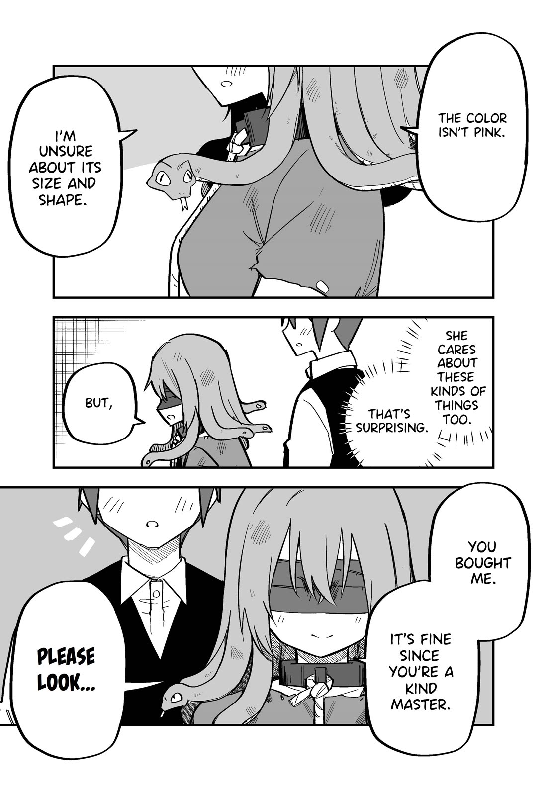 I Bought a Medusa Slave Chapter 3 page 3 - Chapter 3