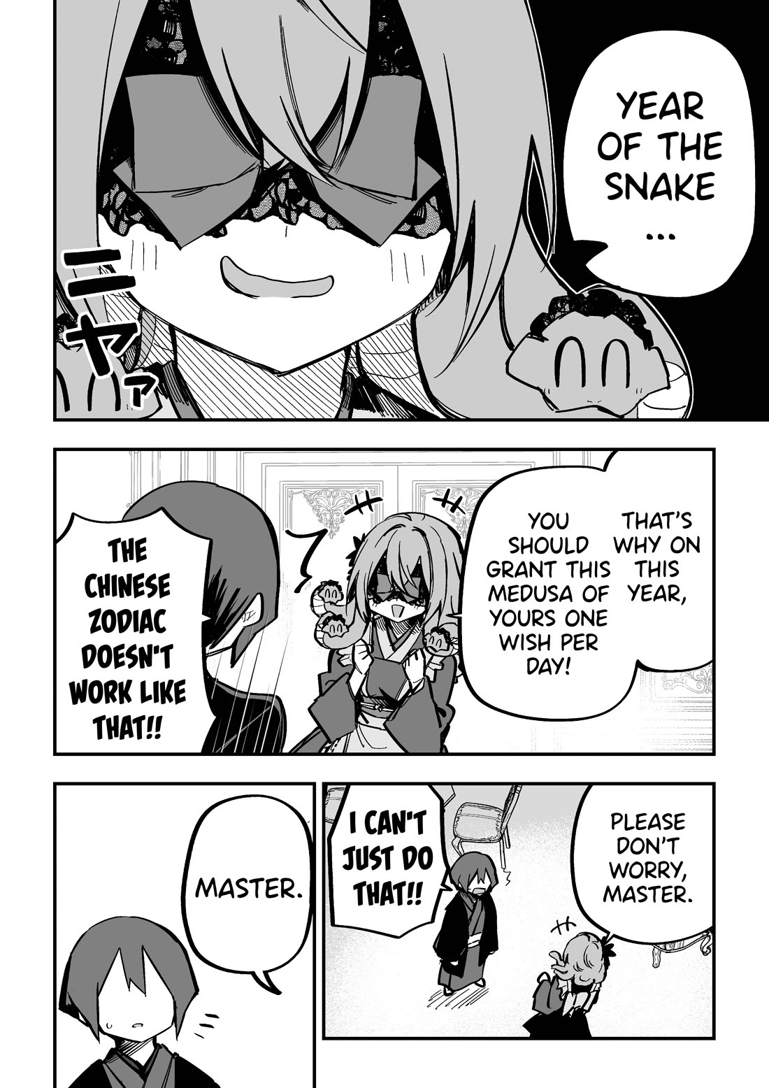 I Bought a Medusa Slave Chapter 33 page 2 - Chapter 33