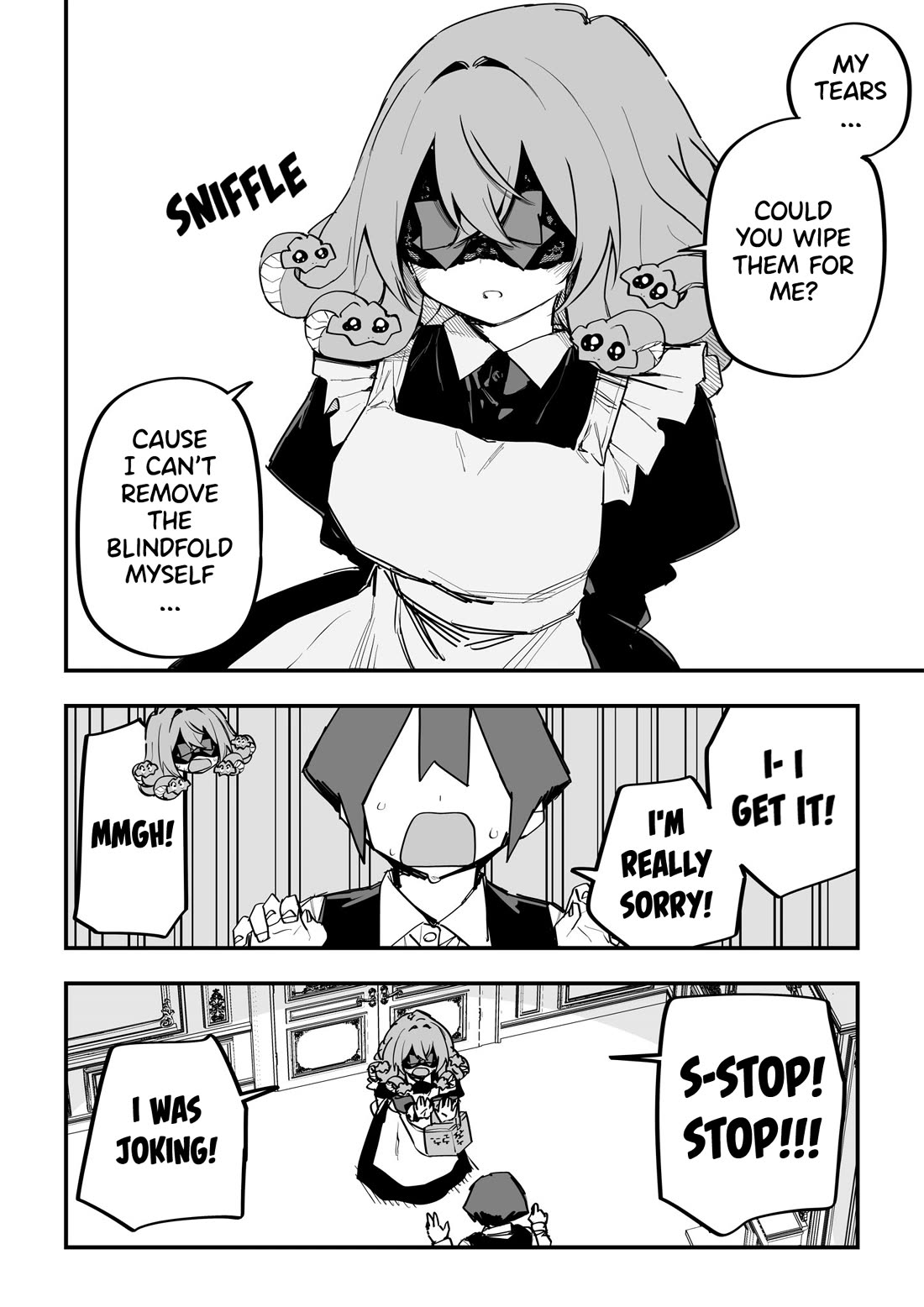 I Bought a Medusa Slave Chapter 43 page 4 - Chapter 43: Medusa Maid and Blueberry Pie.