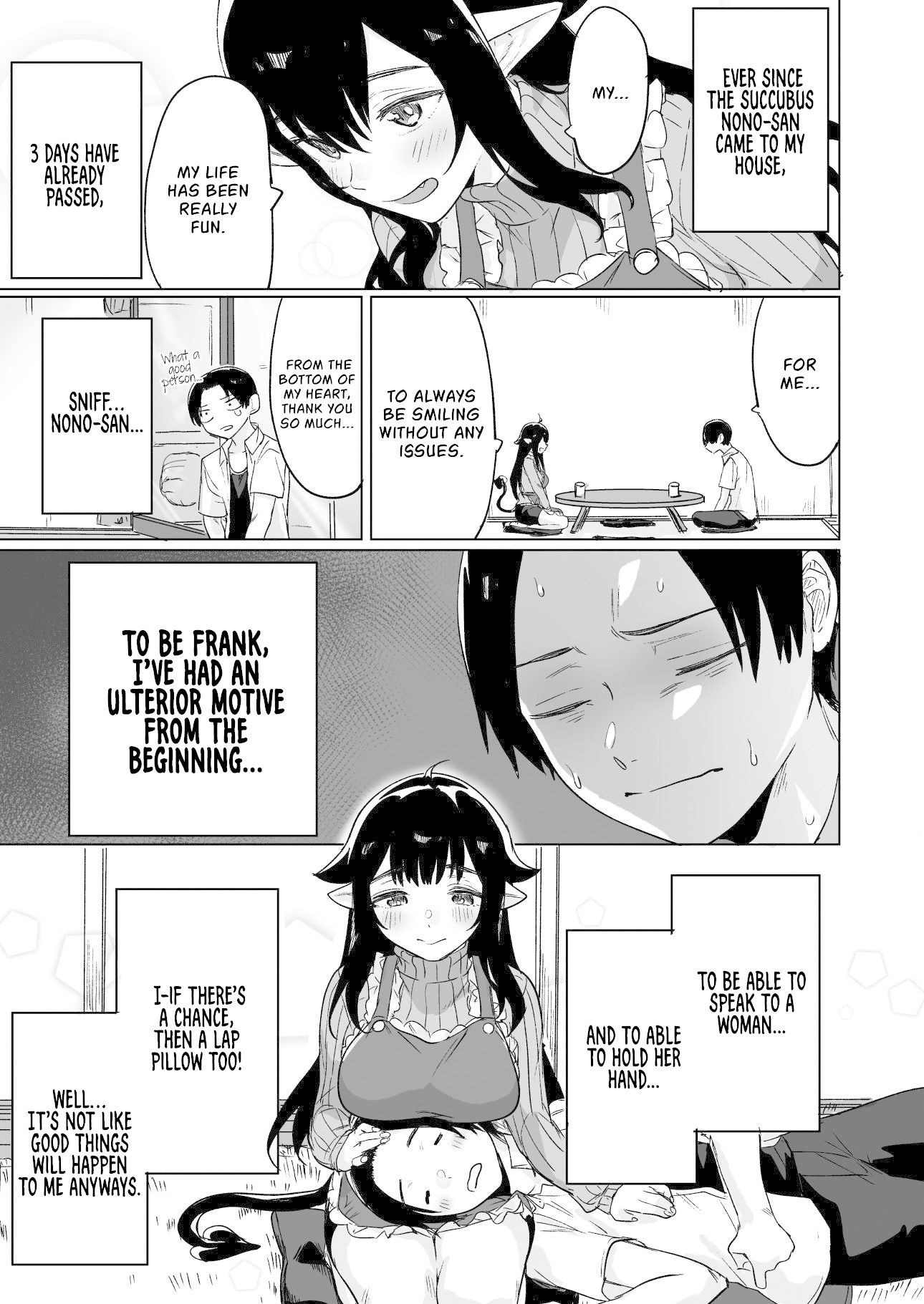 I Brought Home A Succubus Who Failed to Find a Job Chapter 1.2 page 1 - Chapter 1.2 (Chapter 2)