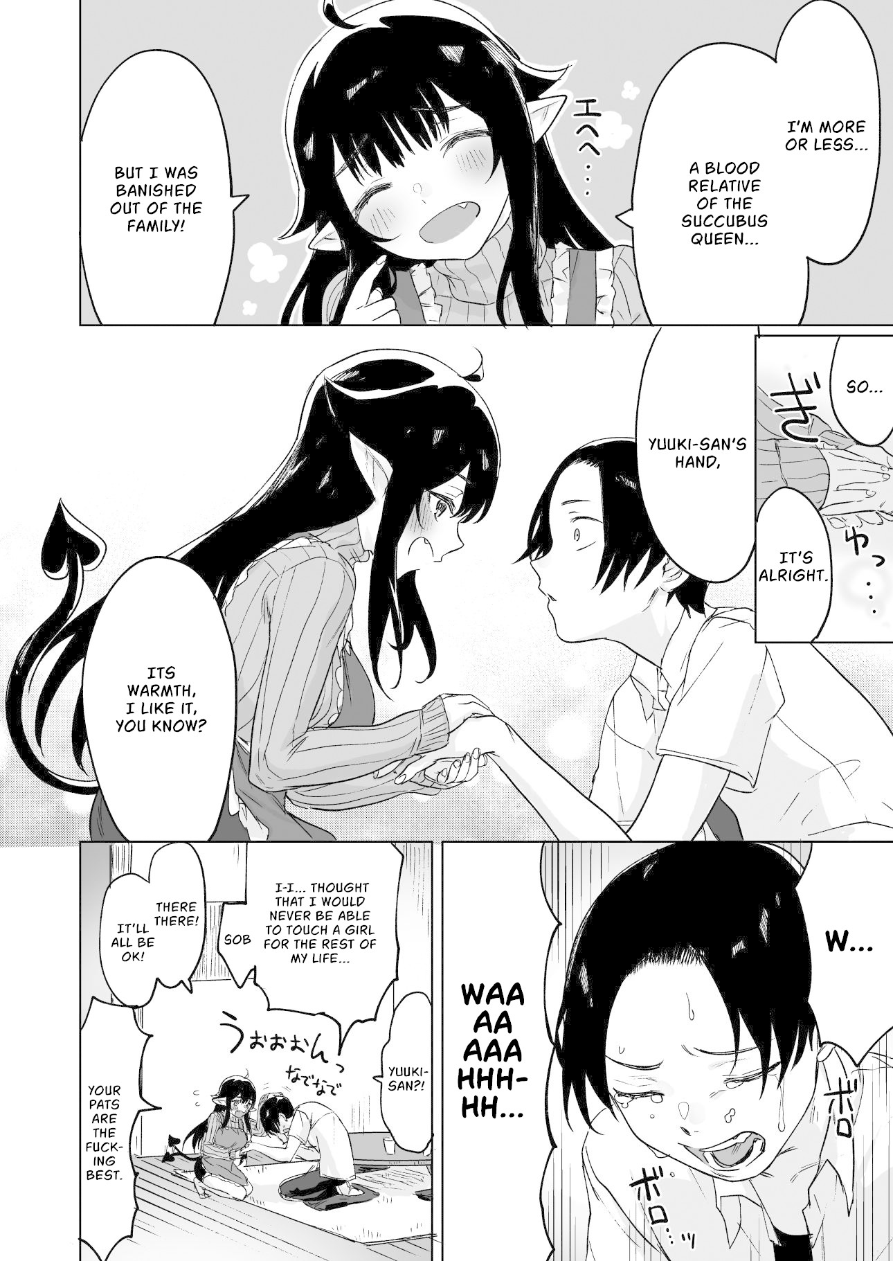 I Brought Home A Succubus Who Failed to Find a Job Chapter 1.2 page 4 - Chapter 1.2 (Chapter 2)