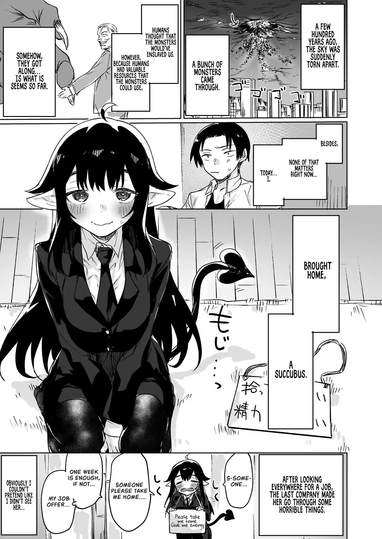 I Brought Home A Succubus Who Failed to Find a Job Chapter 1 page 1 - Chapter 1
