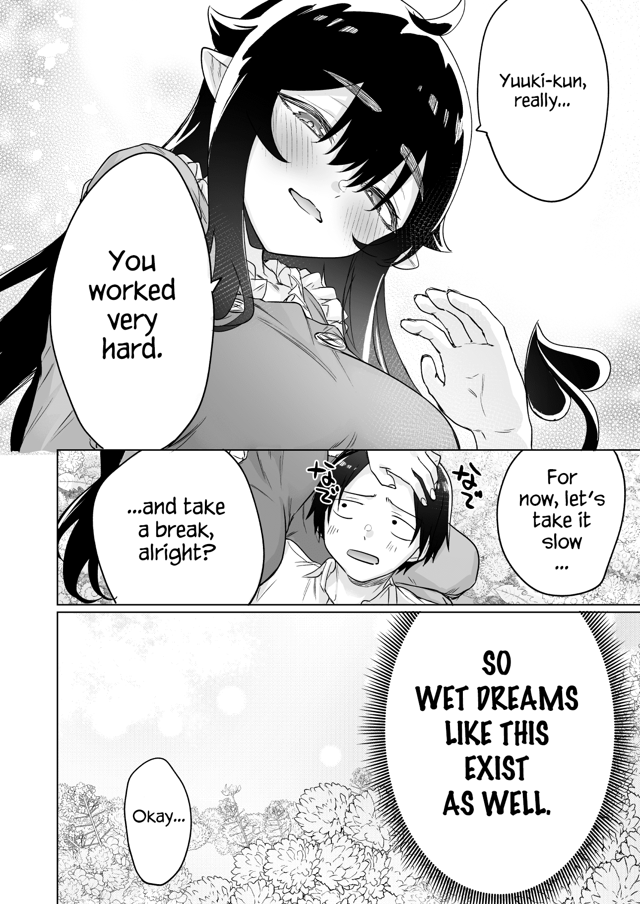 I Brought Home A Succubus Who Failed to Find a Job Chapter 10 page 4 - Chapter 10: A story about living together with a succubus and gentle wet dreams