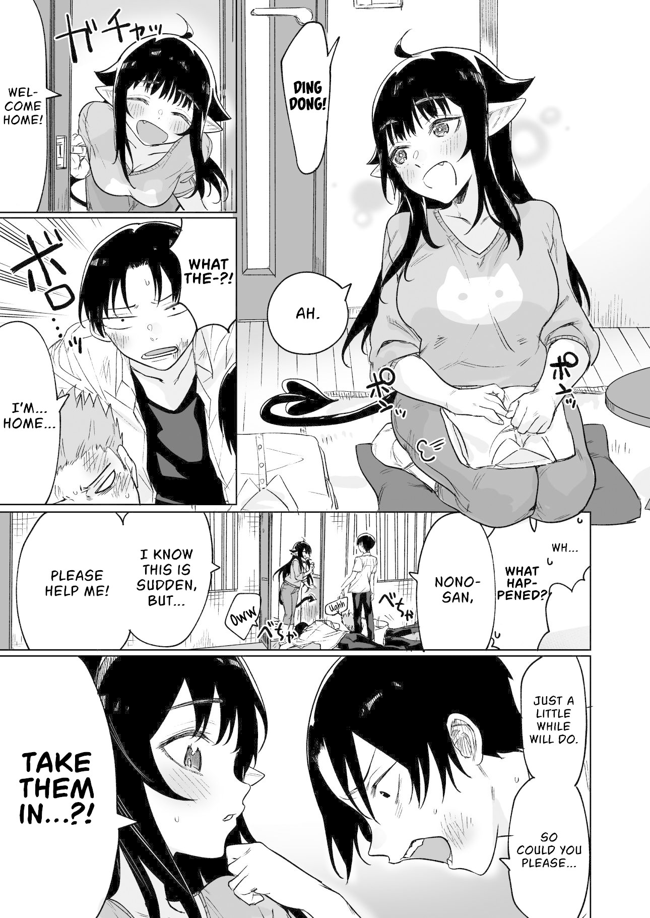 I Brought Home A Succubus Who Failed to Find a Job Chapter 2.2 page 1 - Chapter 2.2 (Chapter 4)