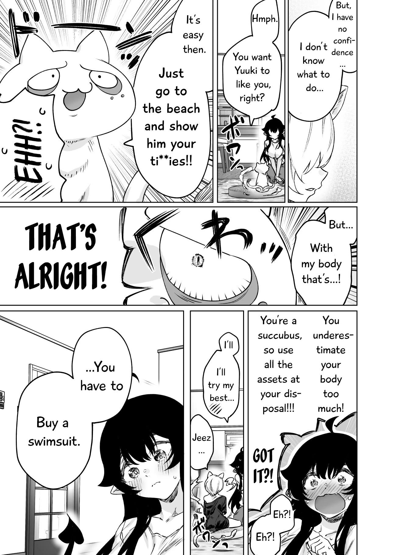 I Brought Home A Succubus Who Failed to Find a Job Chapter 25 page 4 - Chapter 25: Man, He's a Handfull