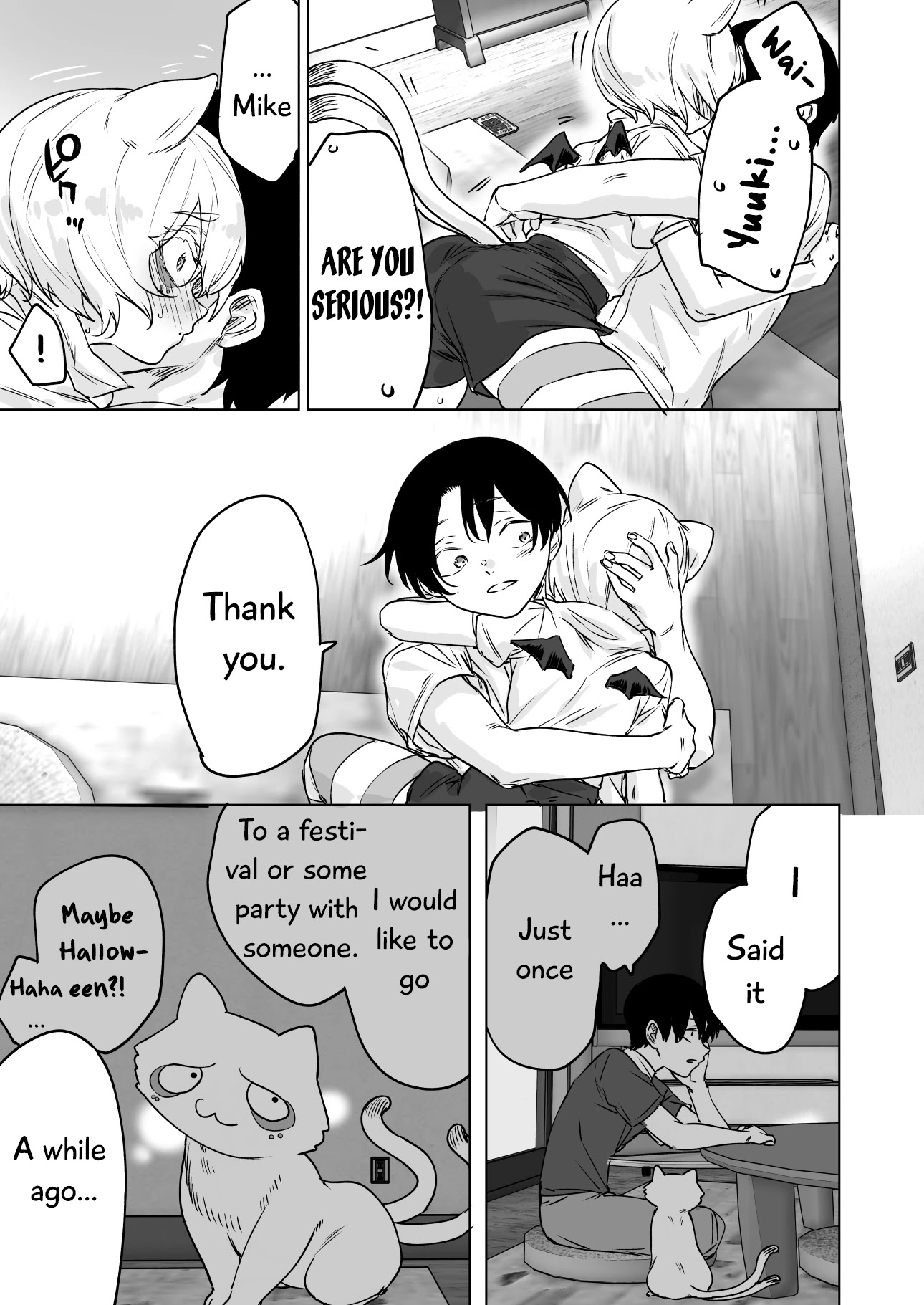 I Brought Home A Succubus Who Failed to Find a Job Chapter 33 page 4 - Chapter 33: Mike-chan is Bad at Teasing