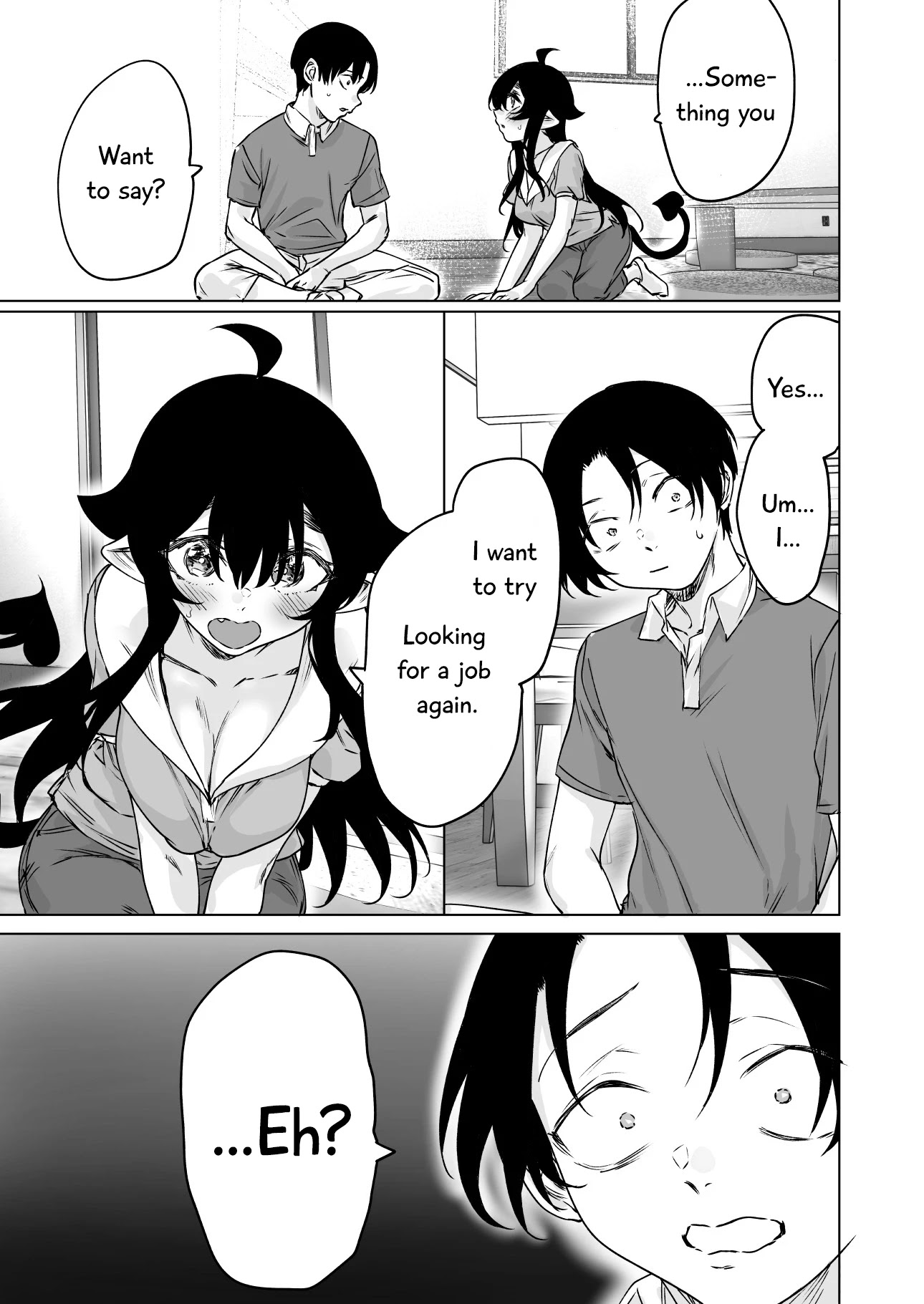 I Brought Home A Succubus Who Failed to Find a Job Chapter 34 page 2 - Chapter 34: Are You Flirting Again?!