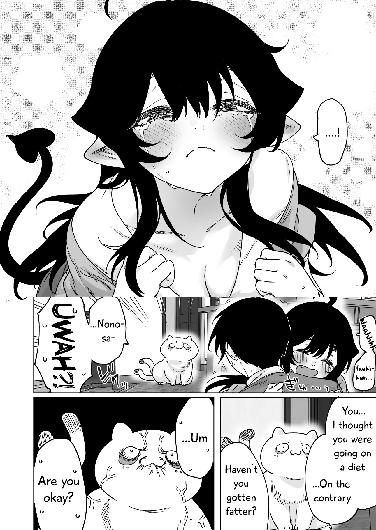 I Brought Home A Succubus Who Failed to Find a Job Chapter 34 page 5 - Chapter 34: Are You Flirting Again?!