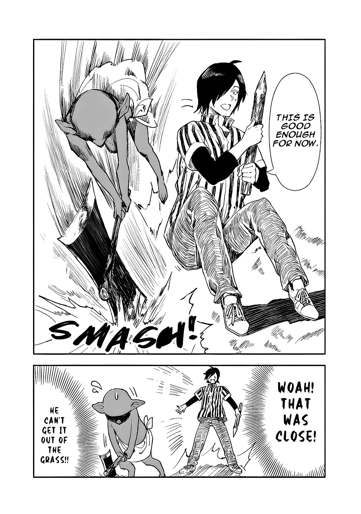 I Came to Another World as a Jack of All Trades and a Master of None to Journey While Relying on Quickness Chapter 1 page 13 - Chapter 1: Remastered Translation.