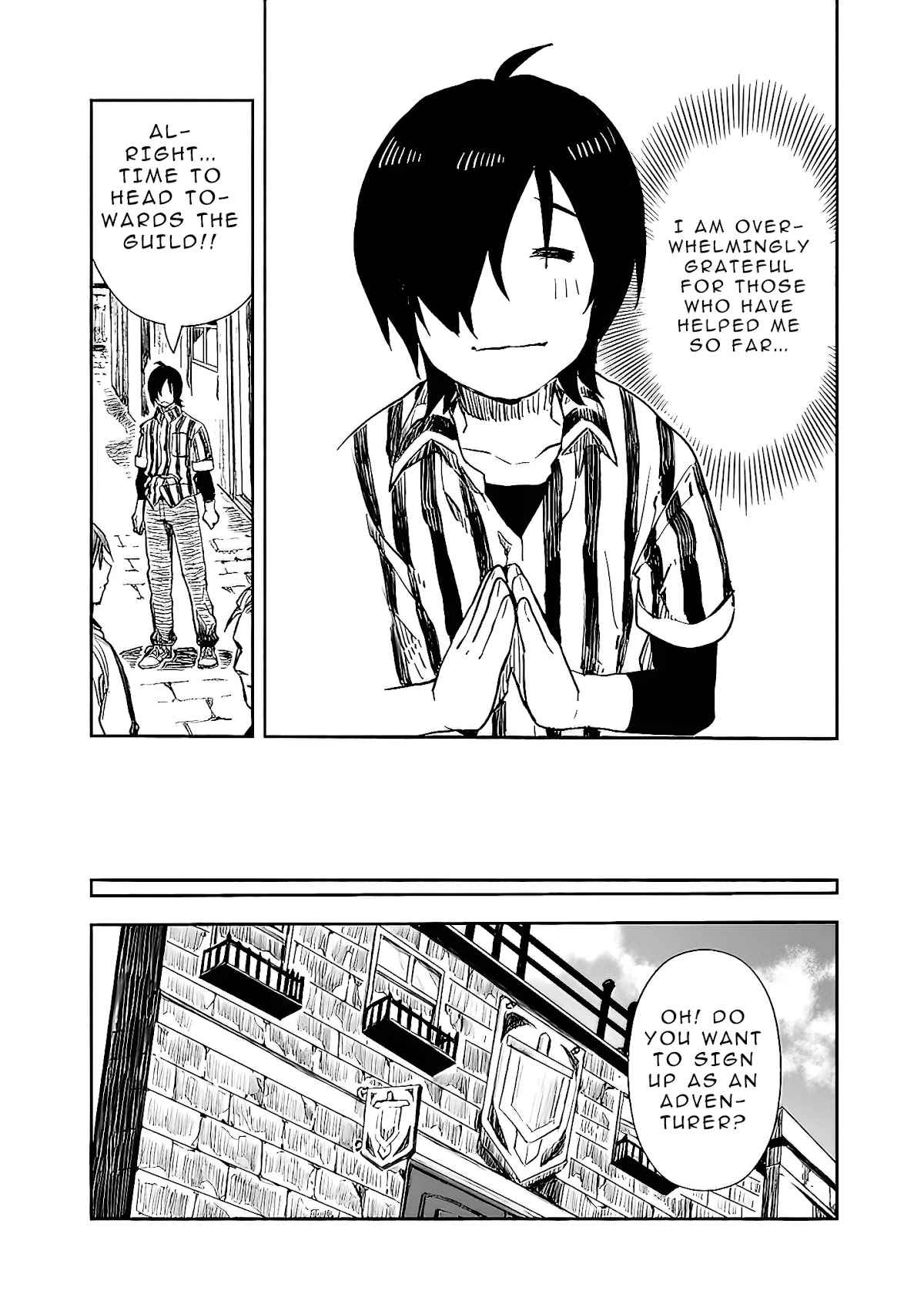 I Came to Another World as a Jack of All Trades and a Master of None to Journey While Relying on Quickness Chapter 1 page 28 - Chapter 1: Remastered Translation.
