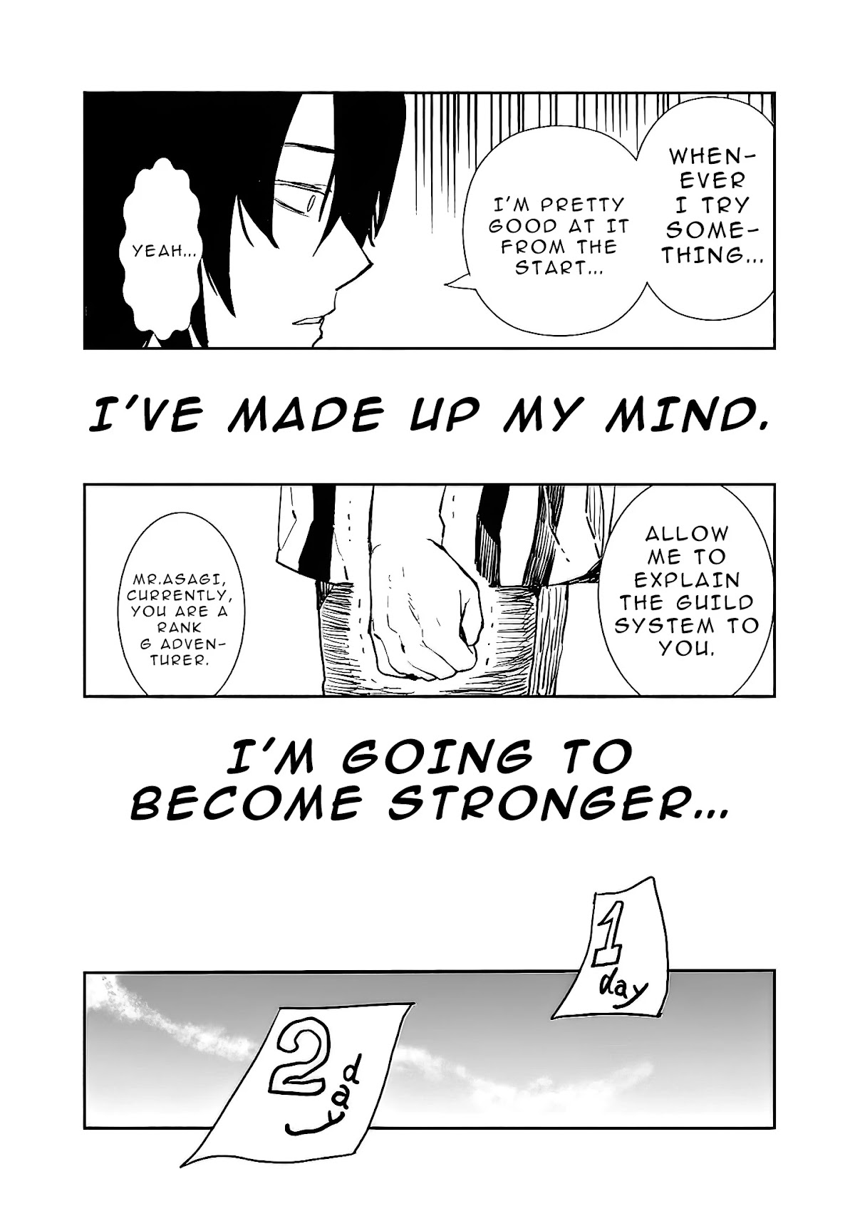 I Came to Another World as a Jack of All Trades and a Master of None to Journey While Relying on Quickness Chapter 1 page 34 - Chapter 1: Remastered Translation.