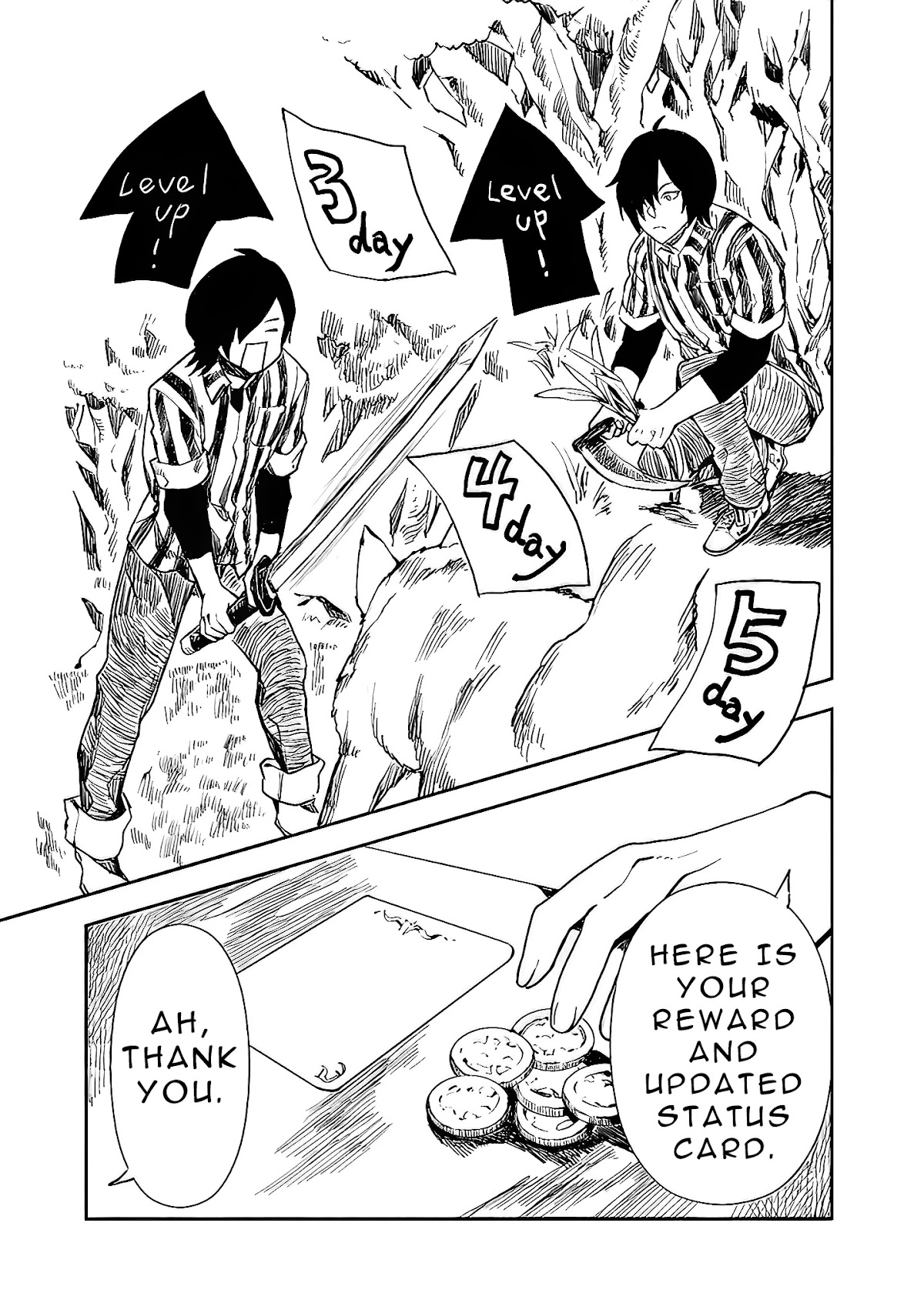 I Came to Another World as a Jack of All Trades and a Master of None to Journey While Relying on Quickness Chapter 1 page 35 - Chapter 1: Remastered Translation.