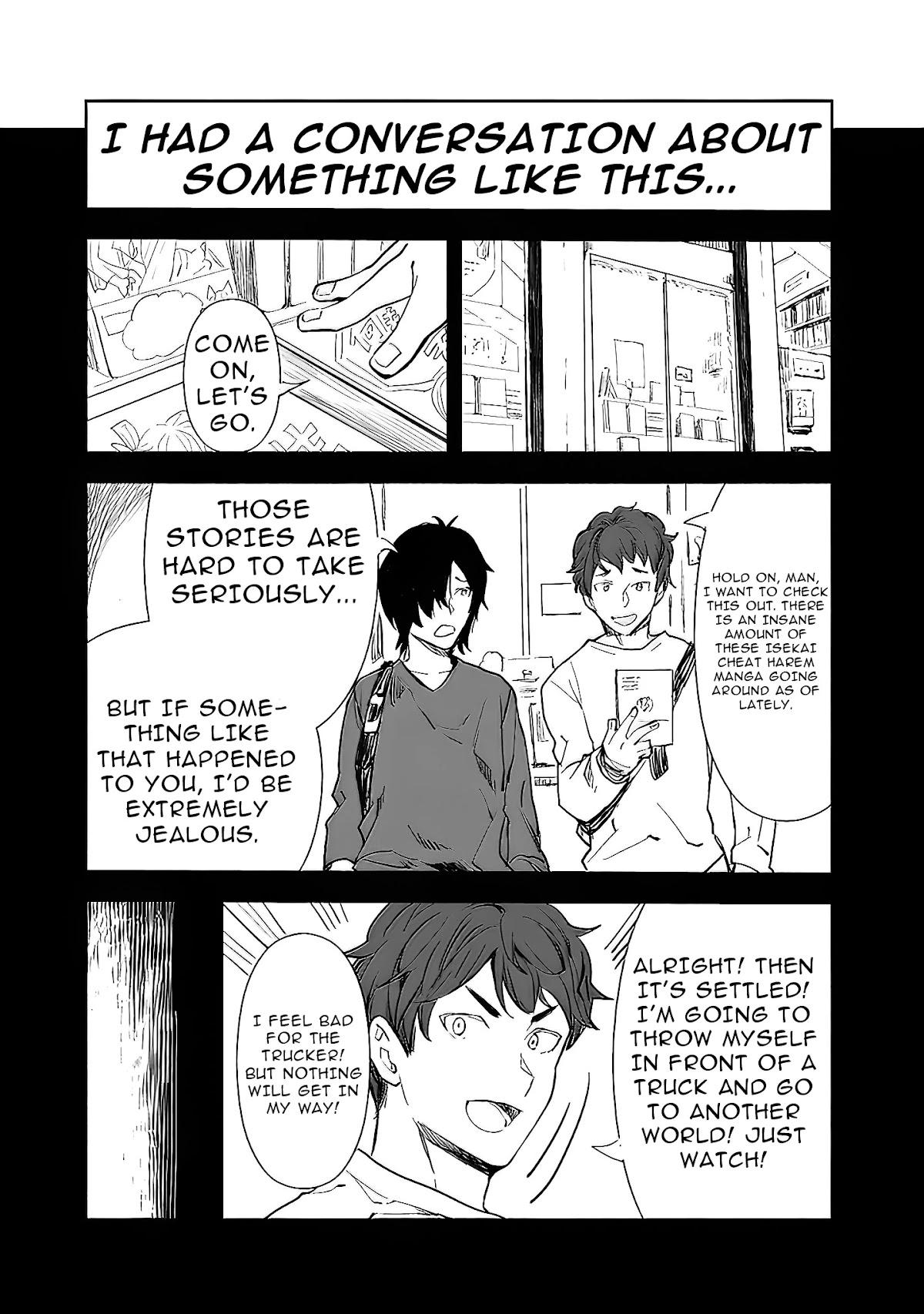 I Came to Another World as a Jack of All Trades and a Master of None to Journey While Relying on Quickness Chapter 1 page 7 - Chapter 1: Remastered Translation.