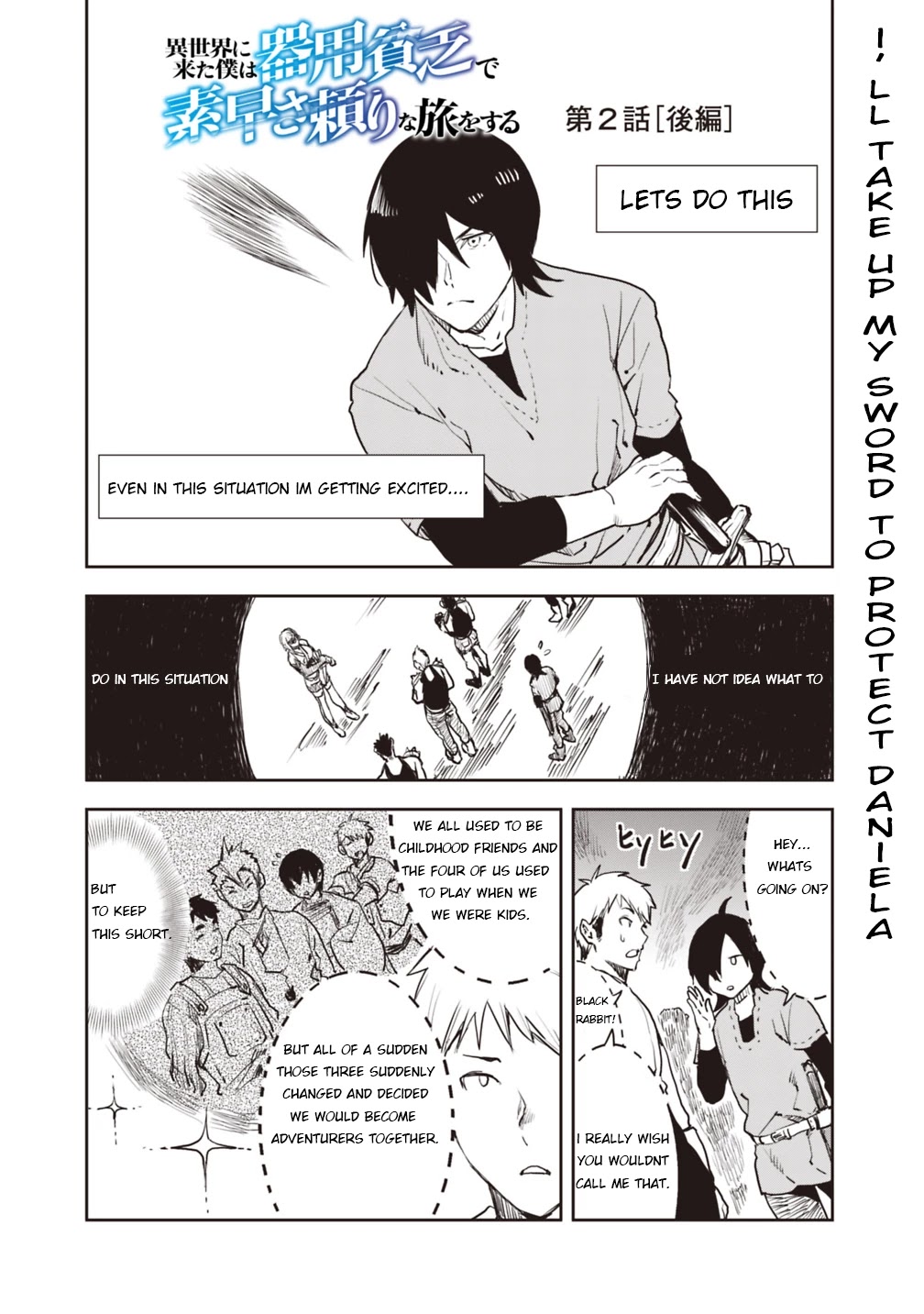 I Came to Another World as a Jack of All Trades and a Master of None to Journey While Relying on Quickness Chapter 2.2 page 1 - Chapter 2.2