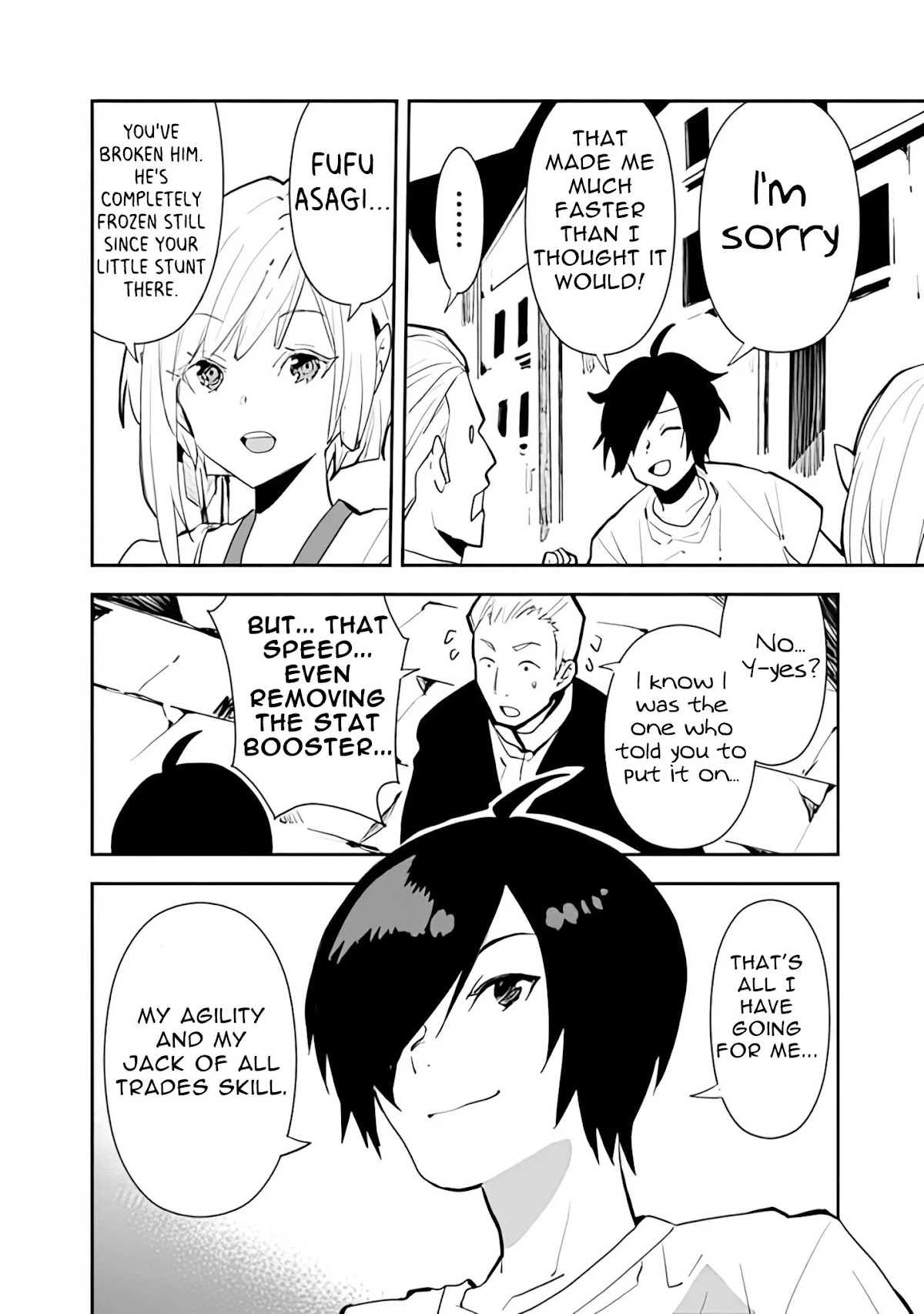 I Came to Another World as a Jack of All Trades and a Master of None to Journey While Relying on Quickness Chapter 20 page 3 - Chapter 20