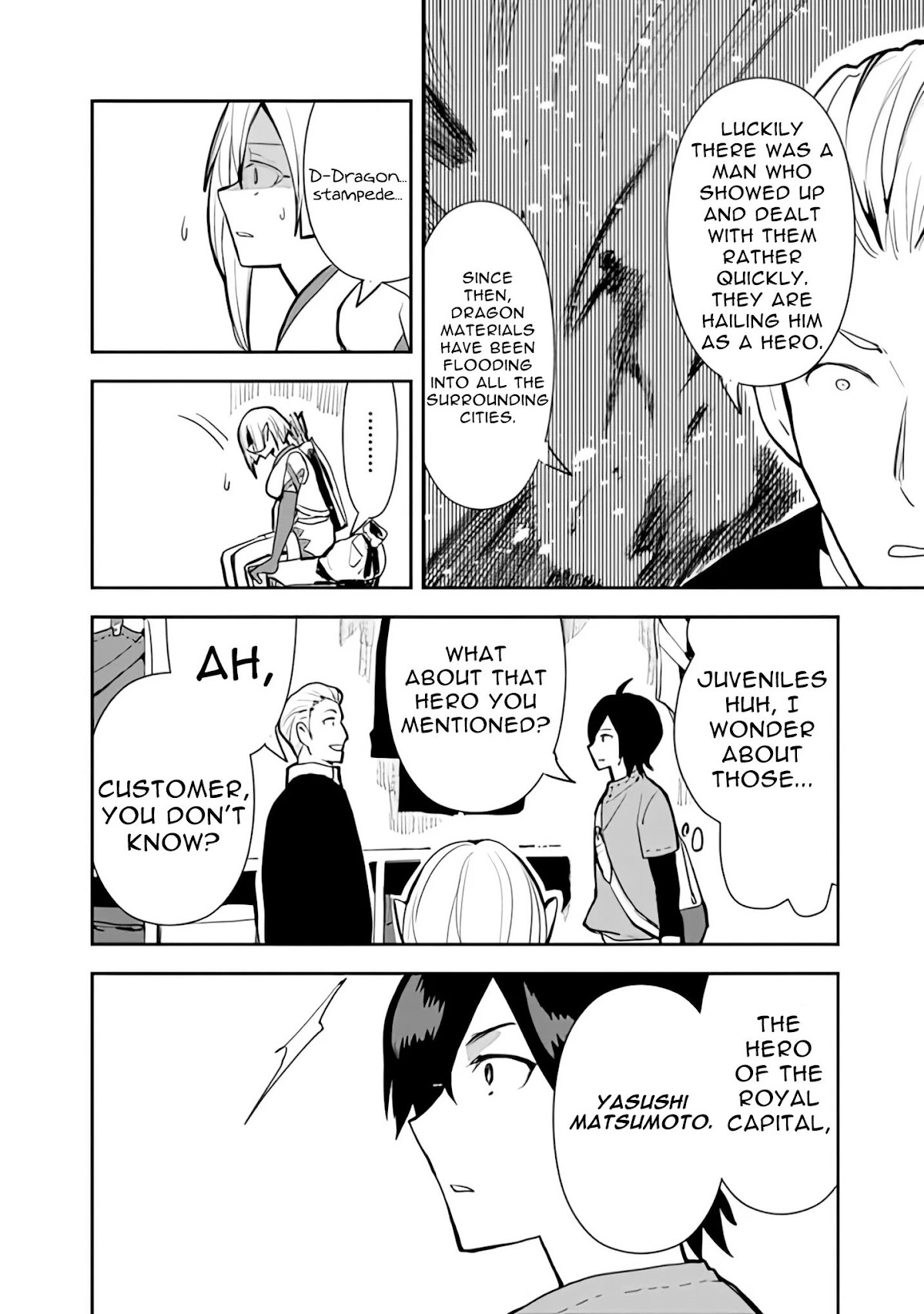I Came to Another World as a Jack of All Trades and a Master of None to Journey While Relying on Quickness Chapter 20 page 7 - Chapter 20