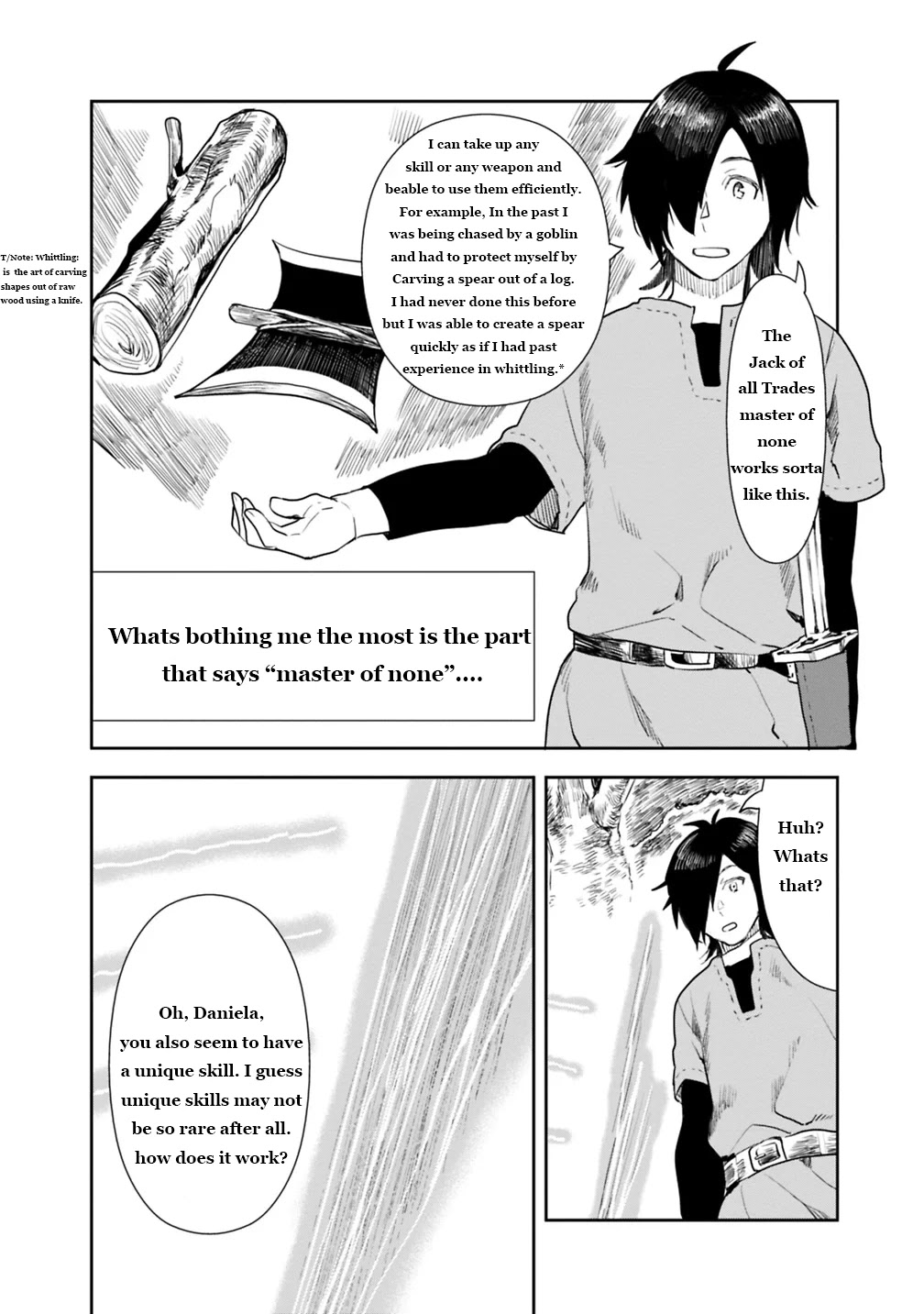 I Came to Another World as a Jack of All Trades and a Master of None to Journey While Relying on Quickness Chapter 3 page 10 - Chapter 3