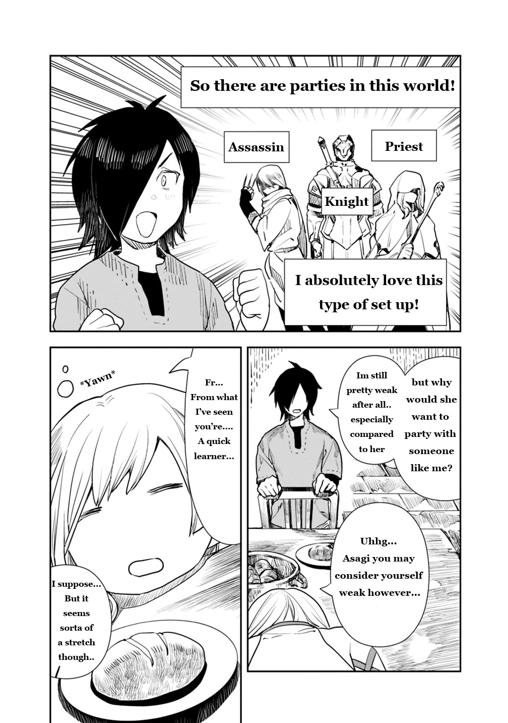 I Came to Another World as a Jack of All Trades and a Master of None to Journey While Relying on Quickness Chapter 3 page 2 - Chapter 3