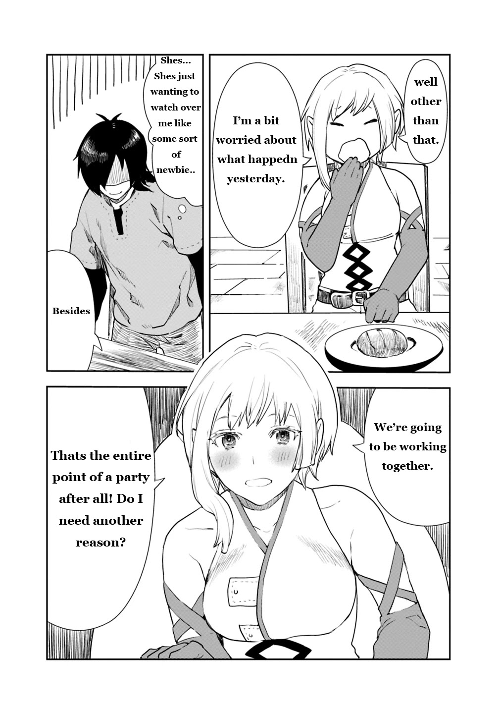 I Came to Another World as a Jack of All Trades and a Master of None to Journey While Relying on Quickness Chapter 3 page 3 - Chapter 3