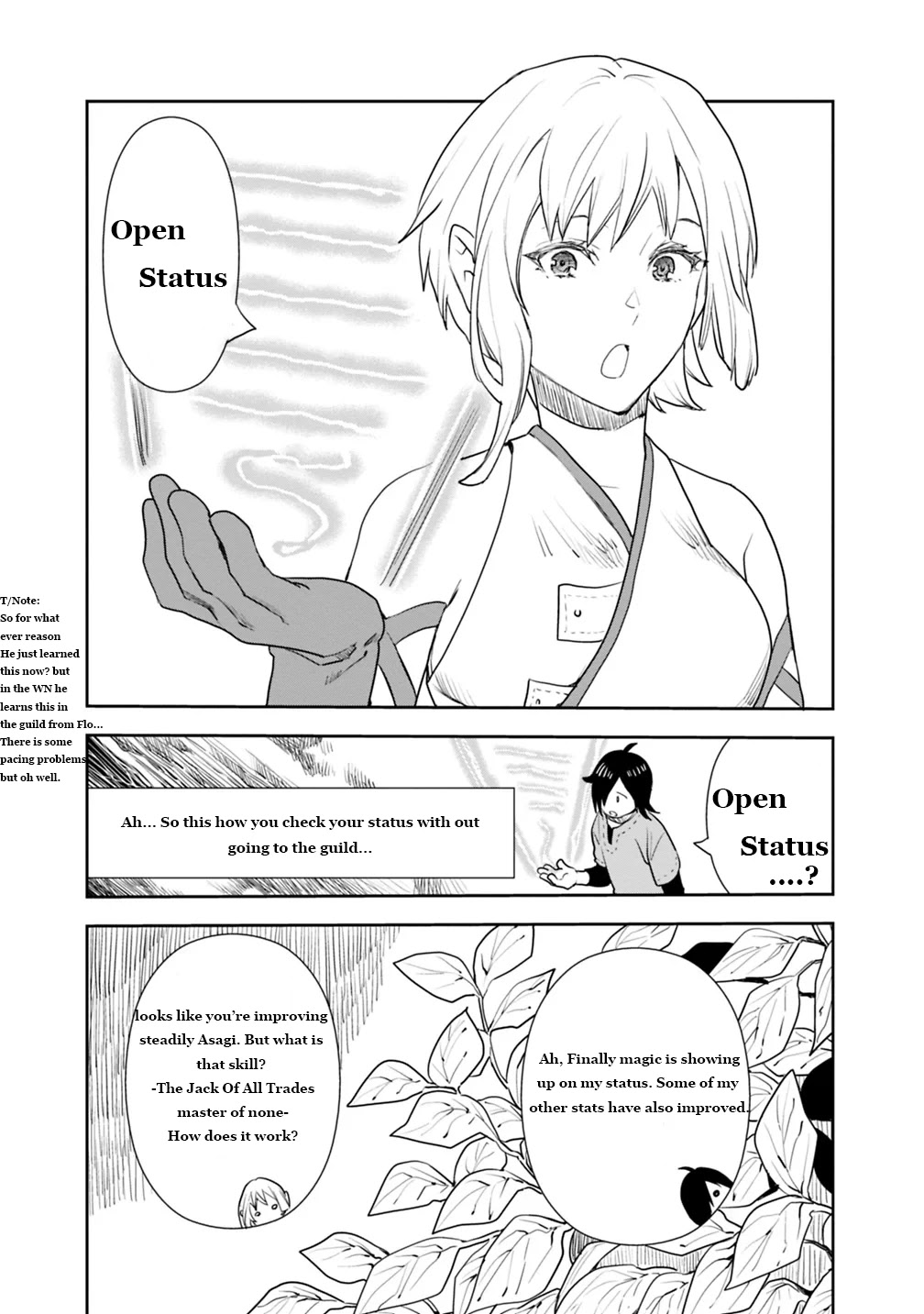 I Came to Another World as a Jack of All Trades and a Master of None to Journey While Relying on Quickness Chapter 3 page 9 - Chapter 3