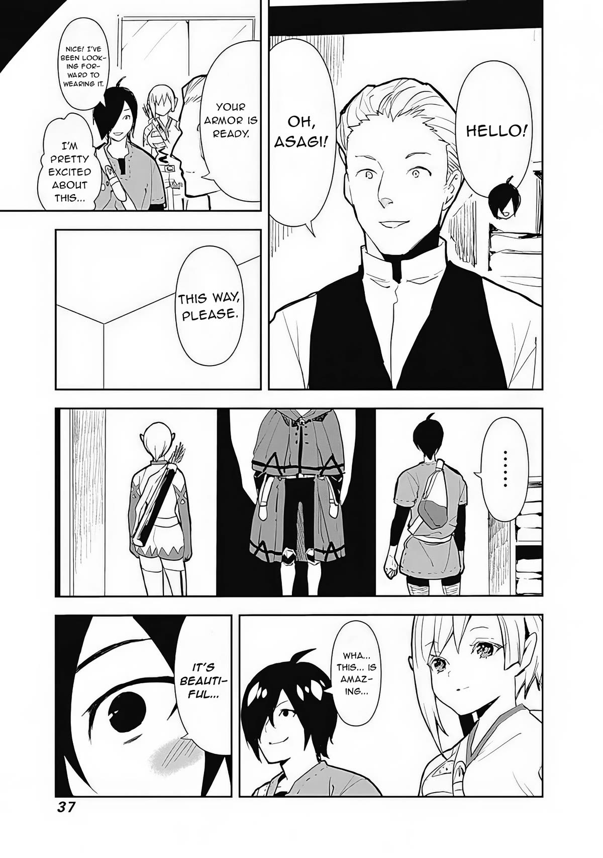 I Came to Another World as a Jack of All Trades and a Master of None to Journey While Relying on Quickness Chapter 34 page 15 - Chapter 34